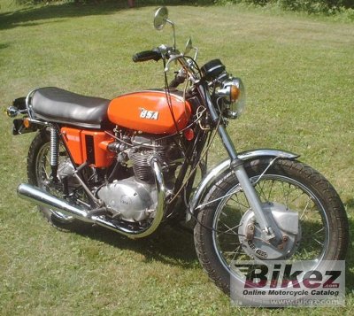 1972 bsa a 65 lightning photo